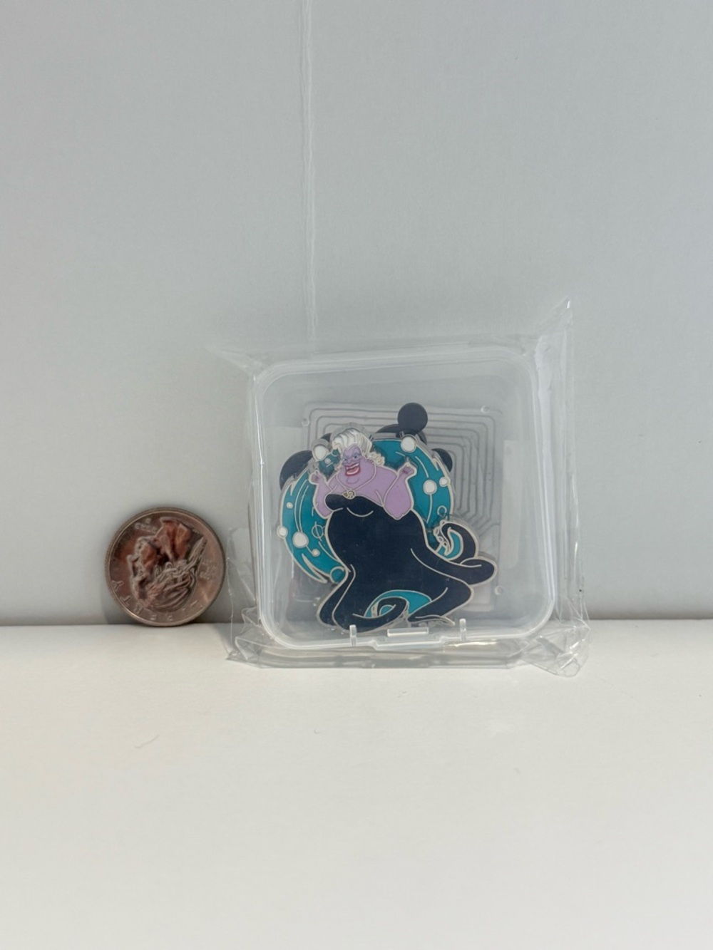 Disney Specialty Black and Teal Ursula Enamel Pin